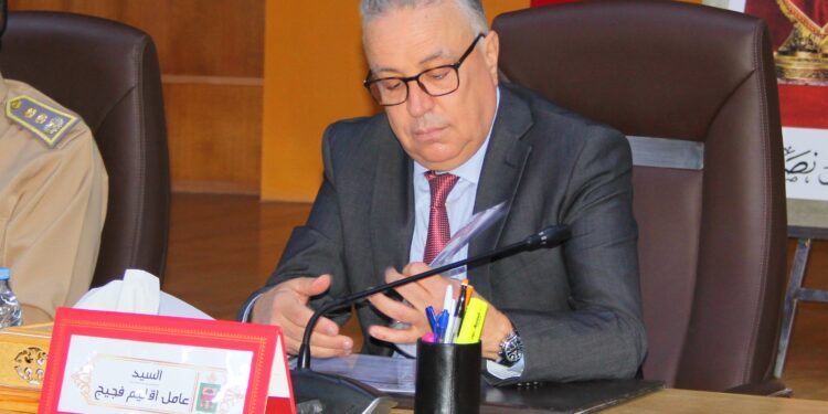 عامل إقليم فجيج يترأس حفل توزيع دعم المبادرة الوطنية للتنمية البشرية لفائدة الشباب بقيمة 3 ملايين درهم