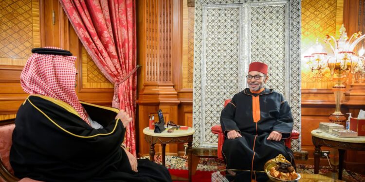 جلالة الملك محمد السادس يستقبل مبعوثاً من خادم الحرمين الشريفين وولي العهد السعودي حاملاً رسالة شفوية