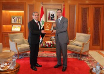 عبد النباوي يتباحث مع رئيس هيئة النزاهة الاتحادية بالعراق