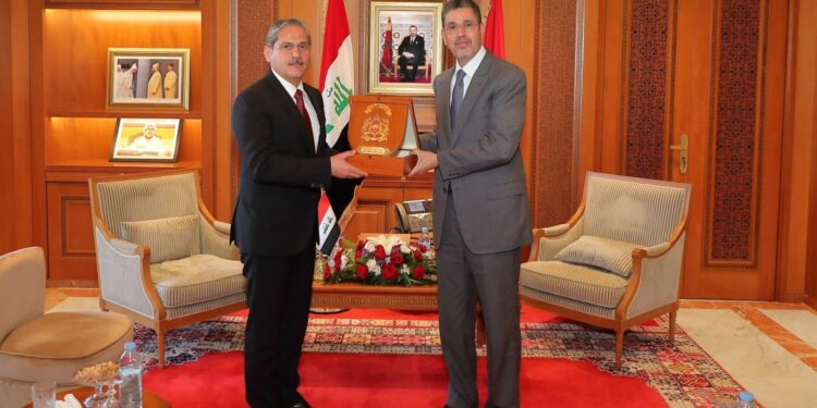 عبد النباوي يتباحث مع رئيس هيئة النزاهة الاتحادية بالعراق