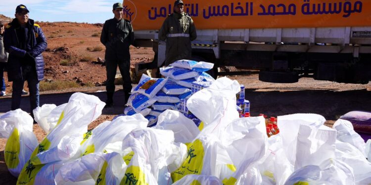 موجة البرد.. مؤسسة محمد الخامس للتضامن توزع مساعدات لفائدة 5 آلاف أسرة بإقليم ورزازات