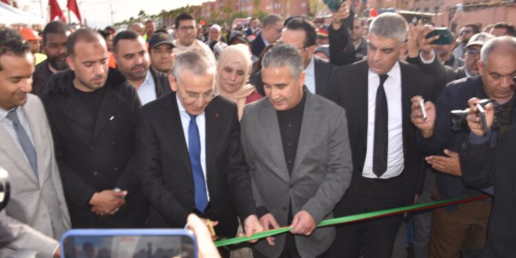 مراكش: افتتاح ممر تحت أرضي بكلفة مالية ناهزت 86 مليون درهم