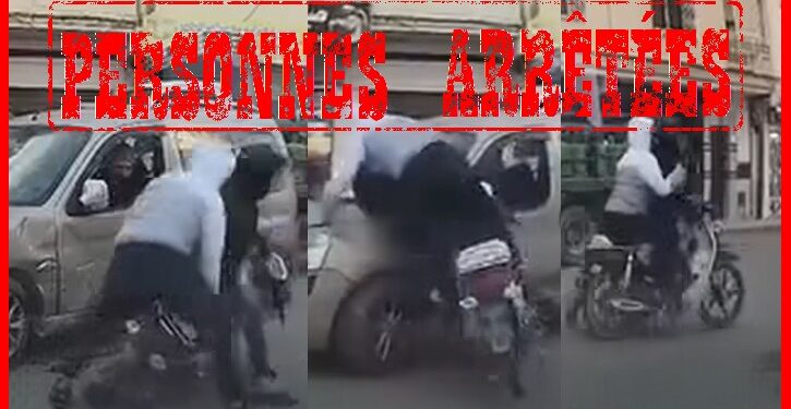 بعد انتشار فيديو لسرقتهما سيدة.. أمن فاس يسقط المشتبه فيهما في وقت قياسي