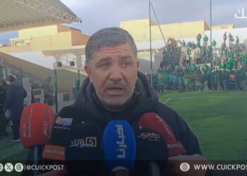 مدرب الكاك: نجحنا تكتيكياً في إغلاق المنافذ والعودة بنقطة ثمينة من وجدة