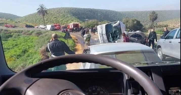 حادثة سير تودي بحياة أربعة من موظفي الأمن الوطني خلال مهمة نظامية