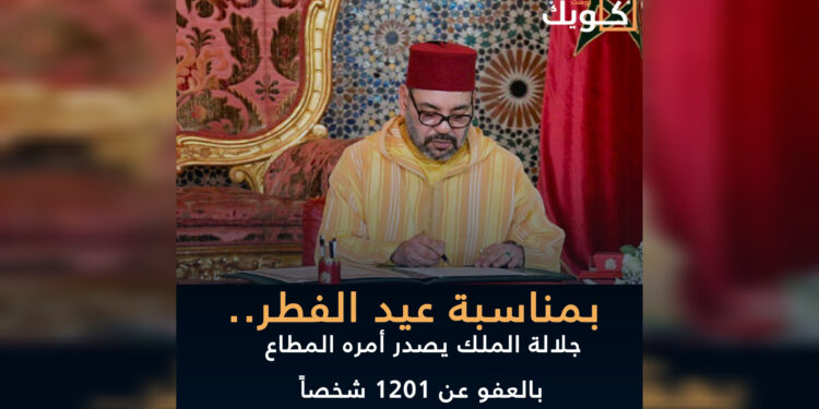 جلالة الملك يصدر أمره المطاع بالعفو عن 1201 شخصاً