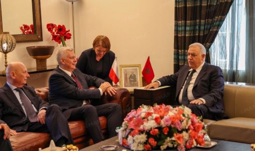 وزير الداخلية يستقبل بالرباط المسؤول البولوني المكلف بتنسيق المصالح الخاصة