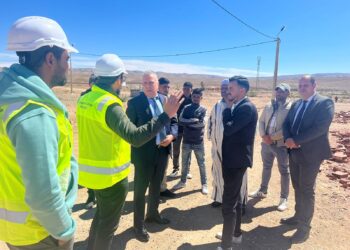 عامل اقليم فجيج يتفقد تقدم الأشغال بسد “خنك كرو” وتجزئة “موكر”