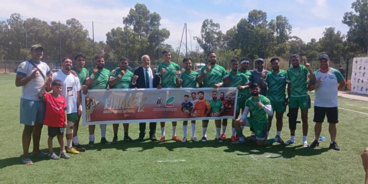 المولودية الوجدية للريكبي تتوج بطلة للمغرب وتقترب من ثلاثية تاريخية