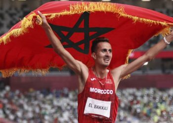 سفيان البقالي يعتلي منصة التتويج مجدداً في ملتقى الدوحة