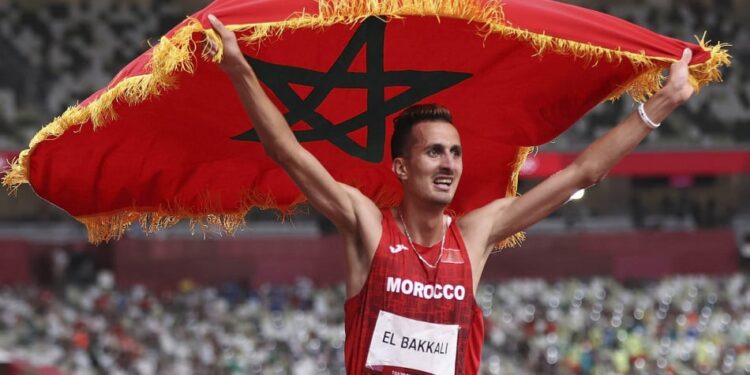 سفيان البقالي يعتلي منصة التتويج مجدداً في ملتقى الدوحة