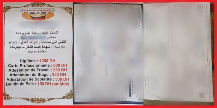 بتنسيق مع “الديستي”…أمن مكناس يطيح بمرور وثائق رسمية و شواهد دراسية