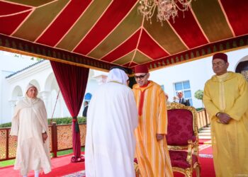 جلالة الملك يترأس بالمضيق حفل استقبال بمناسبة عيد العرش المجيد