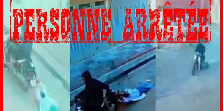سيدة تجرّات فالأرض بسبب السرقة.. بوليس وجدة يتدخل ويشد المشتبه فيه