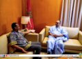 الخطاط ينجا يبحث مع وفد صومالي آفاق التعاون الاقتصادي